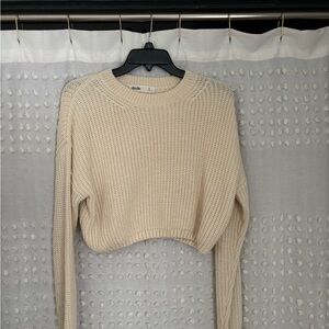 Beige Knit Sweater